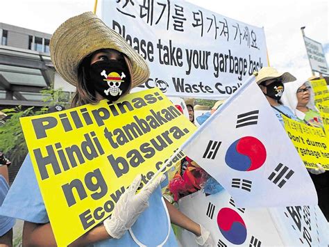 Processed basura from hong kong to philippines ngos protest